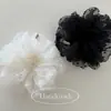 Corea del Sur Oni Grande Malla Esponjosa Punto de Ola Lazo para el Cabello Nuevo Estilo Francés Súper Hada Adornos Perezosos para el Cabello para Mujeres