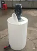 Tanque Mezclador Resistente a Ácidos y Álcalis Anticorrosivo Caja Dosificadora de PE Tanque Mezclador de Plástico de Fondo Plano Caja Dosificadora de Plástico Redonda Tanque Mezclador