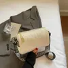 Verano 2025 Nueva Bolsa Almohada Bolsa de Gran Capacidad Bolso de Hombro Tejido de Moda para Mujer Bolso Bandolera Casual de Moda