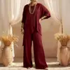 Conjunto Casual Irregular de Verão 2026 Novo Europeu Transfronteiriço Feminino Duas Peças Algodão e Linho Sem Mangas Gola Redonda Solto