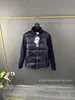 Jaqueta Puffer de Tricô Patchwork Nova Marca m Exportação Europeia, Com Capuz em Estoque Moda Casual Unissex
