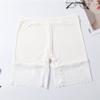 [Ropa de 170 Jin] Ropa Interior de Talla Grande de Cintura Alta Leggings para Mujer Pantalones de Seguridad Anti-Lobo Anti-Luz Ropa Interior de Encaje Seda de Hielo