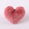 Pelota de Peluche Corazón de Melocotón Creativa Material Hecho a Mano para Bricolaje Pelota de Peluche de Imitación Bolsa para Llaves Accesorios de Joyería Colgante de Peluche con Forma de Corazón