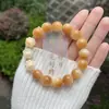 Novo Pulseira de Contas Redondas Raiz de Bodhi Blush Mancha Pulseira Envolvente Suavidade Wenwan Pulseira de Contas Budistas Fábrica de Pulseiras Atacado