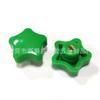 38Mm-M6M8M10 Botão de Plástico Pentagonal Botão de Plástico Botão de Ajuste para Móveis Fabricante