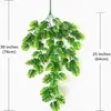 Planta Artificial de Videira Pendurada na Parede com Folhas de Grama Persa Artificial, Planta Verde Artificial, Decoração de Cena com Samambaia, Ornamento de Arranjo