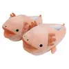 Pantuflas de Dibujos Animados Anime de Terciopelo Súper Suave con Punta Cerrada Unisex para Pareja Zapatos Cálidos para el Hogar Zapatos para el Piso Modelo Nuevo Otoño e Invierno 2026