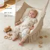 Bibi Bay Ropa Infantil Anyang Ligera para Bebé Clase A Verano Algodón de Bambú Gasa Saco de Dormir con Piernas Divididas para Niños y Niñas, 2 Delanteros 2 Traseros