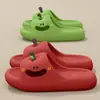 Pantuflas de Interior para Casa y Baño Antideslizantes con Forma de Manzana para Mujer, Verano 2026, Nuevas y Lindas, con Sensación de Pisar Heces