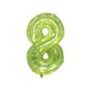Set de globos de cristal gelatina popular al por mayor transfronterizo de 32 pulgadas 40 pulgadas versión estadounidense de cuerpo delgado de película de aluminio globo digital