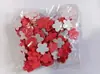 120 Pegatinas Pequeñas de Flores Rojas de Recompensa Pegatinas de Estrella de Elogio para Estudiantes de Preescolar y Primaria Maestro de Bebé