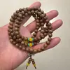 Direto da fábrica 108 contas pulseira de madeira asa de galinha galho azedo vermelho grande pulseira multicamadas 8mm joias de contas masculinas e femininas