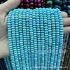 Venda Direta da Fábrica Contas Soltas Turquesa Contas Tipo Antigo Azul Turquesa Contas de Ábaco Turquesa Semi-Acabadas Joias DIY