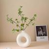 Adornos de Jarrón de Plástico Populares al por Mayor, Recipientes para Flores de Sala de Estar, Forma Geométrica, Mesa de Comedor, Vestíbulo, Adornos de Decoración para el Hogar