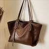 Bolso Retro de Alta Gama Transfronterizo de Gran Capacidad para Mujer 2025 Nuevo Estilo Bolso de Hombro Bolso para Ir al Trabajo Bolso Tote de Moda
