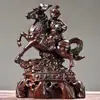 Estatueta de Cavalo Esculpida em Jacarandá, um Símbolo de Sucesso Instantâneo, com Doze Animais do Zodíaco, para Decoração de Casa, Sala de Estar, Escritório e Entrada