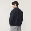 Chaqueta a cuadros retro versátil estilo old money con solapas para hombre, holgada y desgastada, nueva para otoño, uso diario casual