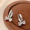 Pendientes para Mujer Cao Shi Europeos y Coreanos Nuevo Diseño de Lazo con Forma de Corazón Joyería Pendientes Elegantes y Dulces de Princesa