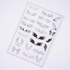 Material de pegamento de cristal DIY material transparente ala de cigarra Negro Alicia gato negro hermosa chica alas de guerrero al por mayor