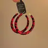 Artículos de Liquidación de Año Nuevo~ Pendientes de Pétalos Rojos, Modernos y Versátiles, Pendientes de Lujo Ligero y de Gama Alta para Mujer, Estilo Nicho