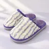 Pantuflas de algodón para mujer para otoño e invierno, de suela gruesa, antideslizantes, cálidas, de felpa, pantuflas de primavera y otoño para parejas y hombres.