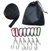 Prateleira de armazenamento triângulo de acampamento dobrável portátil para acampamento ao ar livre rack rack rack rack rack