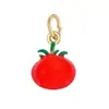 Pendente de Colar DIY de Desenho Animado Transfronteiriço Pulseira Pingentes Fruta Morango Pêssego Pingente Artesanal Acessórios Materiais