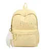 Mochila de estrellas para niñas, linda y elegante para estudiantes de preparatoria, ligera y moderna, mochila sencilla para estudiantes de secundaria, mochila pequeña para salidas