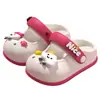 Tamancos Mary Jane Infantis de Verão para Meninas, Sapatos Fechados Respiráveis Antiderrapantes com Toque Macio, Adequados para Uso Externo, Sandálias de Praia Princesa