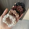 Estilo Coreano Puntos Frescos Tela Plisada Scrunchie Elástico Alto Cuerda para el Cabello Accesorios para el Cabello Venta al por Mayor