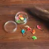 Anzuelo de Pesca con Cabeza de Plomo de 6 Colores con Forma de Pez Transfronterizo 2.1g Anzuelo de Pesca para Hielo Micro Colorido Señuelo de Pesca con Cebo Blando