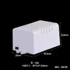 Carcasa de Fuente de Alimentación para Driver de Downlight LED Auto-Bloqueante Sin Tornillos Caja de Cableado Impermeable de Plástico para Foco de Techo