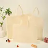 Runheng Personalizado Novo Produto Bolsa de Mão Algodão e Linho Bolsa de Mão Portátil Design Simples Bolsa de Mão em Lona Multicor
