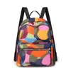 Estilo Coreano Nueva Moda Bolso para Mujer Mochila Simple de Gran Capacidad Ligera de Viaje Estilo Étnico Mochila Pequeña para Exteriores