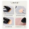 Brocha para base de maquillaje de cabeza plana, aprobada por influencers, ligera y sin marcas, no absorbe la base, brocha de maquillaje de Cangzhou