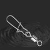 Conector reforzado para equipo de pesca Junya conector de ocho anillos esmerillón americano pasador reforzado accesorios para equipo de pesca