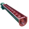Transportador Helicoidal em U, Alimentador de Pó Tipo Tubo Helicoidal, Transportador Helicoidal Sem Eixo para Areia e Cascalho, Máquina Alimentadora Helicoidal em U