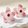 Pendientes, tachuelas, pendientes florales, pendientes de venta caliente transfronterizos, lujo ligero, sensación de alta gama, pendientes exagerados, pendientes para mujer, tachuelas para mujer