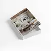 Caja de Almacenamiento de Libros Falsos de Inglés Simple, Modelo de Libro Abrible Creativo Simulado, Caja de Almacenamiento de Libros Decorativa Suave para Casa Modelo Villa