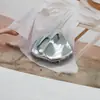 Fivela decorativa de metal versátil de estilo europeu e americano, superfície lisa irregular transfronteiriça, conector de alça de maiô de luxo leve de alta qualidade
