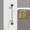 Novo Estilo Chinês Retrô Puxador de Noz para Porta de Armário Puxador de Latão Gaveta Latão Estilo Antigo Bola Redonda Pequeno Puxador Coleção