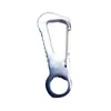 Mosquetón Multifuncional para Exteriores Hebilla Colgante de Acero Inoxidable Pinza para Cinturón Hebilla de Colgado Rápido Llavero Abrebotellas Hebilla Colgante