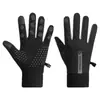 Guantes Calientes para Hombres y Mujeres, Deportes al Aire Libre de Otoño e Invierno, Ciclismo, Conducir, Cortavientos, Impermeables, Antideslizantes, Pantalla Táctil, Guantes con Logo Personalizado