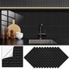 TS332-343 pegatinas de azulejo de porcelana gris avanzadas transfronterizas decoración del hogar DIY autoadhesivas película de cristal pegatinas de suelo y pared