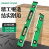 Nivel regla de alta precisión regla plana regla abanico pequeña aleación de aluminio sólida resistente a caídas herramienta instrumento de equilibrio magnético fuerte para el hogar