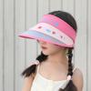 Nuevo sombrero de verano para niños con ala grande, oso de dibujos animados, para niñas y niños, sombrero para el sol, sombrero parasol, venta al por mayor