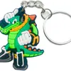 Llavero Creativo de Dibujos Animados de Sonic, Lindo Llavero Colgante de Muñeca de Goma Suave para Parejas, Bolso, Coche, Pequeño Regalo