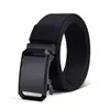 Cinturón de Lona y Nylon Nuevo 2025, Versátil Cinturón de Lona con Hebilla Automática Sin Agujeros, Ligero, Ultradelgado y Duradero Modelo para Hombre