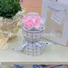 Decoración de Ramo Seco de Jabón Estilo Xiao Xiang Feng Tres Rosas Ramo Pequeño Regalo de Cumpleaños Día de San Valentín Flor Eterna