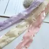 Celebridad de Internet Cinta de Borde de Perla Lazo Pinza para el Cabello Malla Perla Dulce Femenina Pinza de Resorte Accesorio para el Cabello Cinta